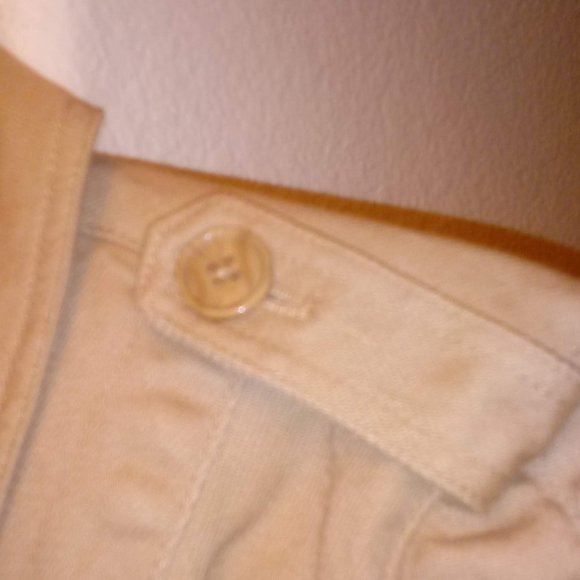 Motto Beige Denim Jacket - Picture 3 of 8